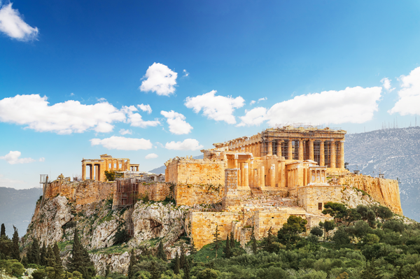 The Acropolis and Parthenon