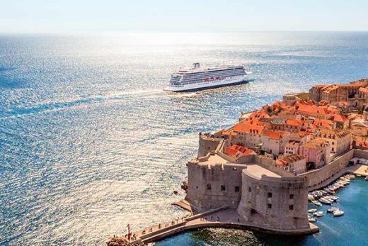Viking Ocean Cruises - Viking Sea Dubrovnik Coastline