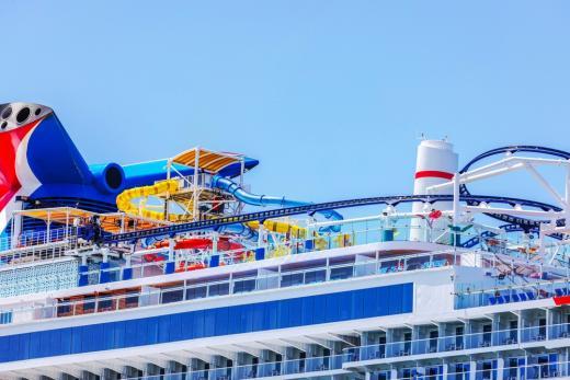 Cruise Ships with Roller Coasters