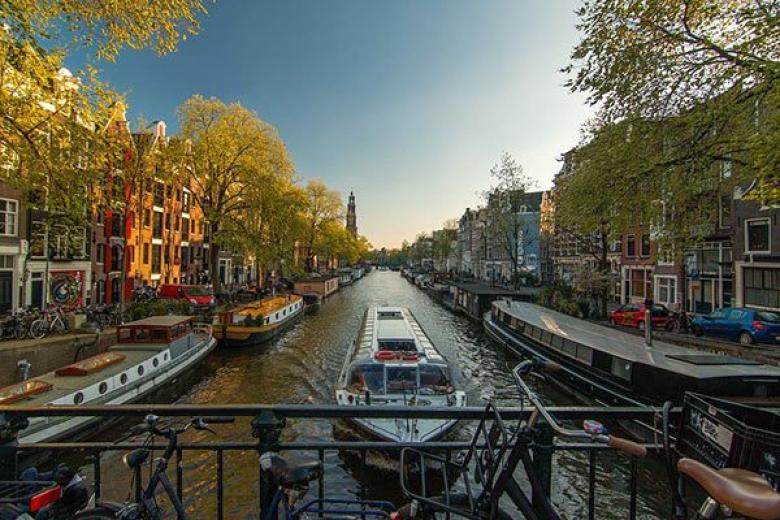 Kanalfahrt in Amsterdam