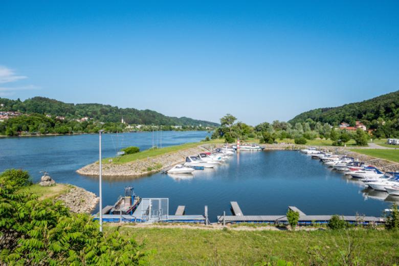 Port from Vilshofen in Germany