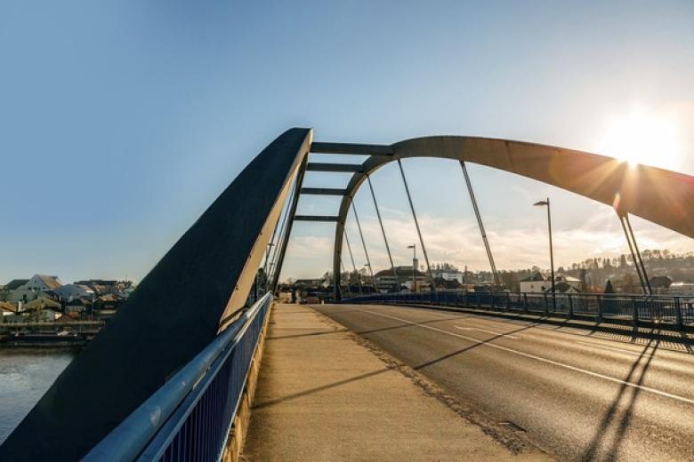 Marienbrücke (Mary's bridge) in Vilshofen