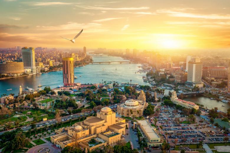 Cairo During the Sunset