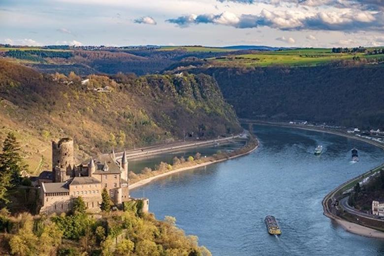 Basel Rhine River