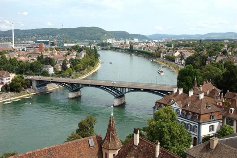 Basel Rhine River