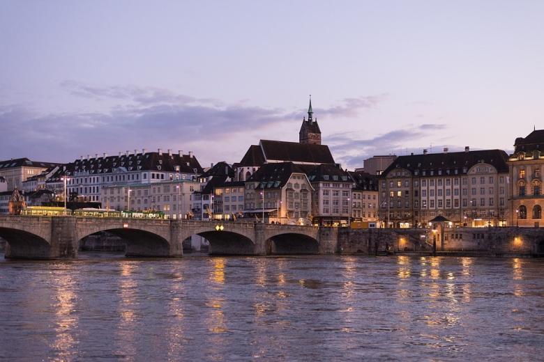 Basel Rhine River