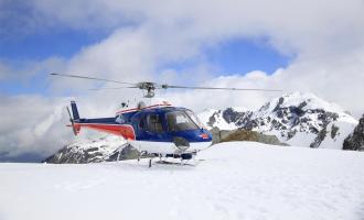 Helicopter Glacier Discovery