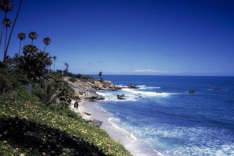 Pacific Coast in California 