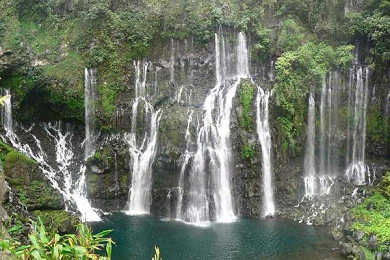 Grand Galet Falls, Reunion Island 