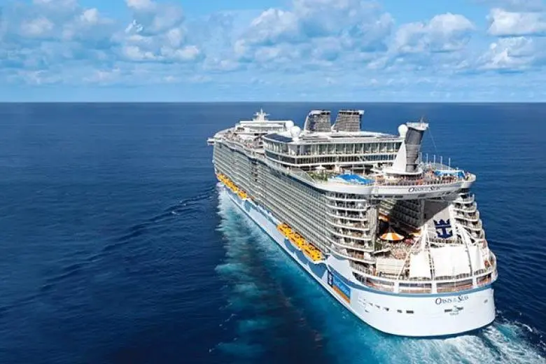 Royal Caribbean cruise ship sailing with record-breaking attractions, thrilling onboard adventures, and unforgettable destinations for all types of travelers