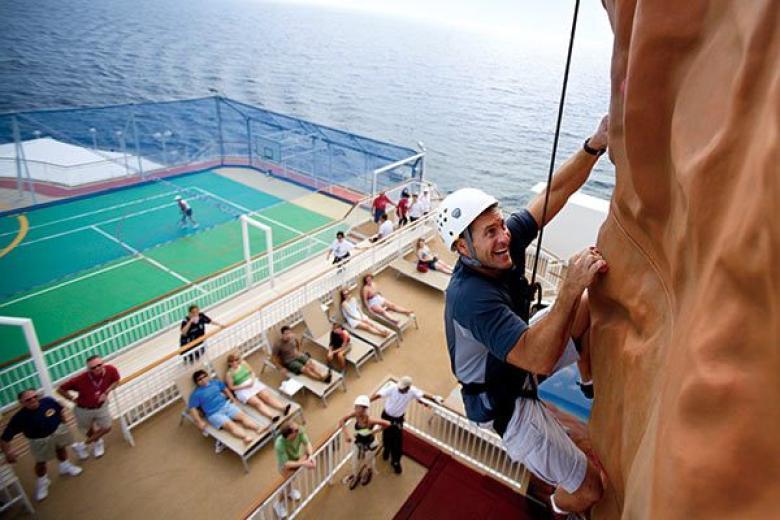 Norwegian Cruise Line - Rock Climbing Wall
