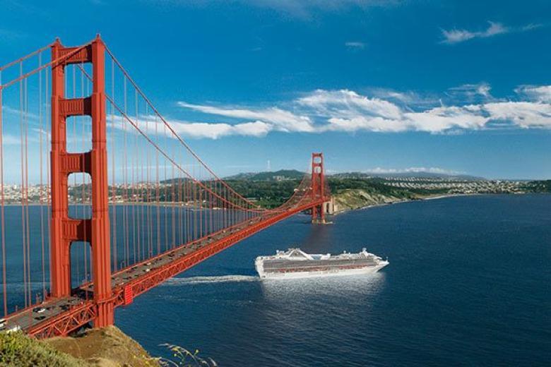 Princess Cruises- Golden Gate Bridge