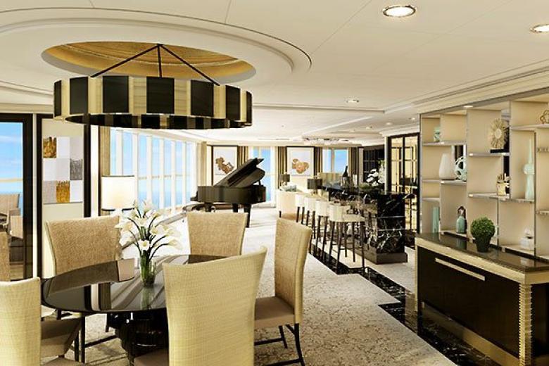 Regent Cruises - Suite Living Area