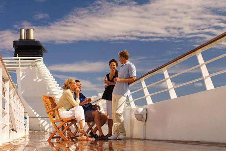 Seabourn Cruises - Relaxing On Deck
