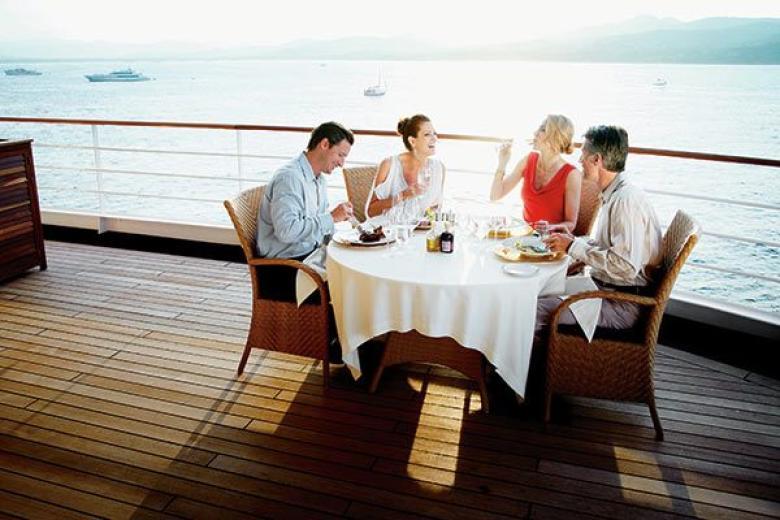 Silversea Cruises - Dining on the Deck