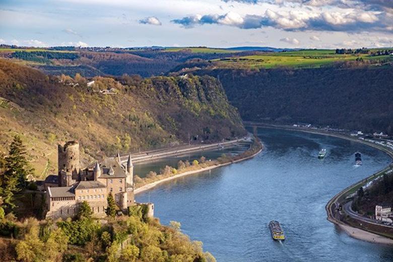 Basel Rhine River