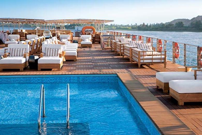 Uniworld Boutique River Cruises - Sundeck Pool