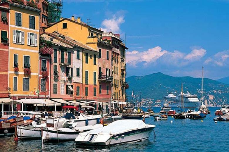 In Portofino (Select itineraries)