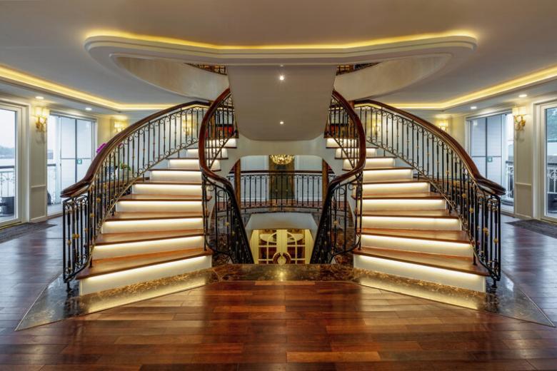 Uniworld Boutique River Cruises - Staircase